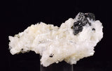 7.4cms RED HUBNERITE QUARTZ PYRITE CRYSTALS MINERAL SPECIMEN COLLECTOR PERU MB159