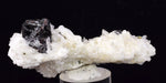 7.4cms RED HUBNERITE QUARTZ PYRITE CRYSTALS MINERAL SPECIMEN COLLECTOR PERU MB159