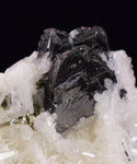 7.4cms RED HUBNERITE QUARTZ PYRITE CRYSTALS MINERAL SPECIMEN COLLECTOR PERU MB159