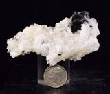 7.4cms RED HUBNERITE QUARTZ PYRITE CRYSTALS MINERAL SPECIMEN COLLECTOR PERU MB159