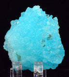 5cms NATURAL SKY BLUE SALAMMONIAC ? AMMINEITE ? CHILE CRYSTALS MINERAL UB365