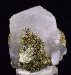 3.4 cms CALCITE PYRITE PERU HUANZALA MINERAL SPECIMEN AB252