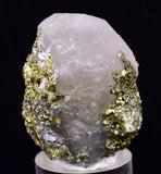 3.4 cms CALCITE PYRITE PERU HUANZALA MINERAL SPECIMEN AB252