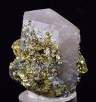 3.4 cms CALCITE PYRITE PERU HUANZALA MINERAL SPECIMEN AB252