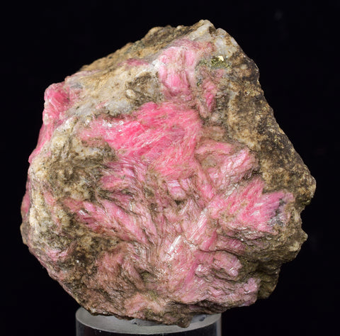 130Grams PINK RHODONITE ROUGH Peru Bright Mineral Specimen RB675