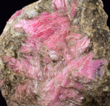 130Grams PINK RHODONITE ROUGH Peru Bright Mineral Specimen RB675