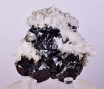 6.6cms SPHALERITE PYRITE QUARTZ CRYSTALS MINERAL SPECIMEN PERU MB160
