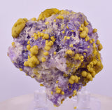 4.7cms COQUIMBITE COPIATITE CRYSTALS PERU MINERAL SPECIMEN UB369