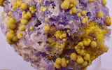 4.7cms COQUIMBITE COPIATITE CRYSTALS PERU MINERAL SPECIMEN UB369