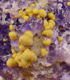 4.7cms COQUIMBITE COPIATITE CRYSTALS PERU MINERAL SPECIMEN UB369