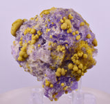 4.7cms COQUIMBITE COPIATITE CRYSTALS PERU MINERAL SPECIMEN UB369