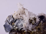 6.6cms SPHALERITE PYRITE QUARTZ CRYSTALS MINERAL SPECIMEN PERU MB160