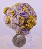 4.7cms COQUIMBITE COPIATITE CRYSTALS PERU MINERAL SPECIMEN UB369