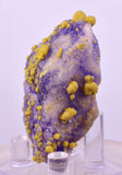 5cms COQUIMBITE COPIATITE CRYSTALS PERU MINERAL SPECIMEN UB370