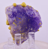 5cms COQUIMBITE COPIATITE CRYSTALS PERU MINERAL SPECIMEN UB370