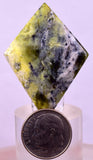4.1cms SERPENTINE CABOCHON PERU MINERAL SPECIMEN JEWELRY PENDAT BB413