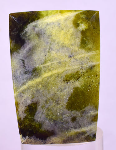 3.8cms SERPENTINE CABOCHON PERU MINERAL SPECIMEN JEWELRY PENDAT BB414