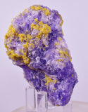 7cms COQUIMBITE COPIATITE CRYSTALS PERU MINERAL SPECIMEN UB371