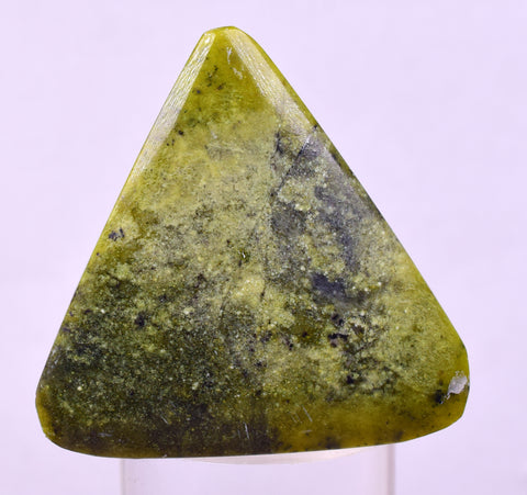 3.7cms SERPENTINE CABOCHON PERU MINERAL SPECIMEN JEWELRY PENDAT BB415