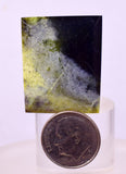 2.9cms SERPENTINE CABOCHON PERU MINERAL SPECIMEN JEWELRY PENDAT BB416