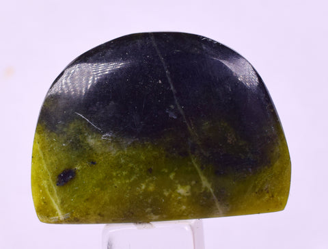 3.2cms SERPENTINE CABOCHON PERU MINERAL SPECIMEN JEWELRY PENDAT BB417