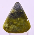3.9cms SERPENTINE CABOCHON PERU MINERAL SPECIMEN JEWELRY PENDAT BB418