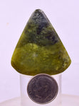 3.9cms SERPENTINE CABOCHON PERU MINERAL SPECIMEN JEWELRY PENDAT BB418