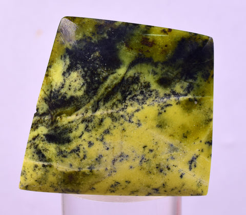 4.9cms SERPENTINE CABOCHON PERU MINERAL SPECIMEN JEWELRY PENDAT BB419