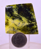 4.9cms SERPENTINE CABOCHON PERU MINERAL SPECIMEN JEWELRY PENDAT BB419