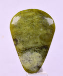 3.6cms SERPENTINE CABOCHON PERU MINERAL SPECIMEN JEWELRY PENDAT BB420