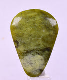 3.6cms SERPENTINE CABOCHON PERU MINERAL SPECIMEN JEWELRY PENDAT BB420
