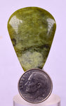 3.6cms SERPENTINE CABOCHON PERU MINERAL SPECIMEN JEWELRY PENDAT BB420