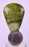 3.6cms SERPENTINE CABOCHON PERU MINERAL SPECIMEN JEWELRY PENDAT BB420