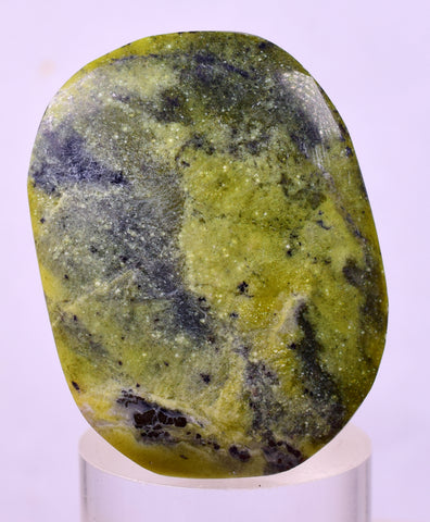 3.7cms SERPENTINE CABOCHON PERU MINERAL SPECIMEN JEWELRY PENDAT BB421