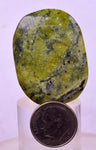 3.7cms SERPENTINE CABOCHON PERU MINERAL SPECIMEN JEWELRY PENDAT BB421