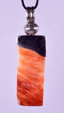 PENDANT  SPINY OYSTER SHELL SILVER 950 CABOCHON PERU JEWELRY JB33