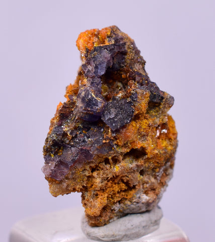 1.5cms GEM WULFENITE FLUORITE MIMETITE CRYSTALS ALAMO ARIZONA USA MINERAL YB67