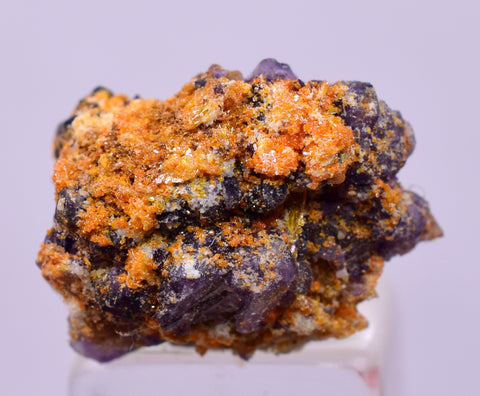 1.4cms GEM WULFENITE FLUORITE MIMETITE CRYSTALS ALAMO ARIZONA USA MINERAL YB68