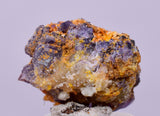 1.4cms GEM WULFENITE FLUORITE MIMETITE CRYSTALS ALAMO ARIZONA USA MINERAL YB68