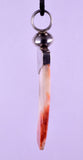 PENDANT  SPINY OYSTER SHELL SILVER 950 CABOCHON PERU JEWELRY JB33