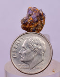 1.3cms GEM WULFENITE FLUORITE MIMETITE CRYSTALS ALAMO ARIZONA USA MINERAL YB70