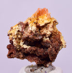 1.6cms GEM WULFENITE MIMETITE CRYSTALS ALAMO ARIZONA USA MINERAL YB72