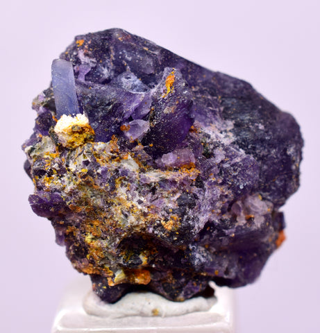 1.7cms GEM WULFENITE FLUORITE MIMETITE CRYSTALS ALAMO ARIZONA USA MINERAL YB73