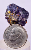 1.7cms GEM WULFENITE FLUORITE MIMETITE CRYSTALS ALAMO ARIZONA USA MINERAL YB73