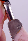 PENDANT  SPINY OYSTER SHELL SILVER 950 CABOCHON PERU JEWELRY JB35