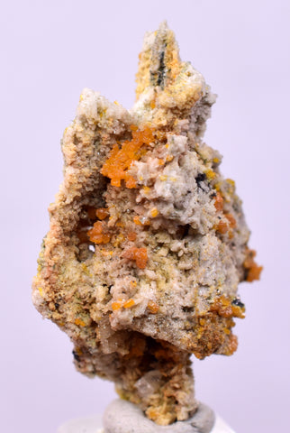 2.7cms GEM WULFENITE MIMETITE CRYSTALS ALAMO ARIZONA USA MINERAL YB75