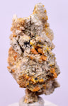2.7cms GEM WULFENITE MIMETITE CRYSTALS ALAMO ARIZONA USA MINERAL YB75