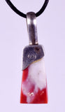 PENDANT  SPINY OYSTER SHELL SILVER 950 CABOCHON PERU JEWELRY JB36