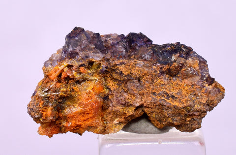 2.1cms GEM WULFENITE FLUORITE MIMETITE CRYSTALS ALAMO ARIZONA USA MINERAL YB77