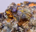 4.7cms GEM WULFENITE FLUORITE MIMETITE CRYSTALS ALAMO ARIZONA USA MINERAL YB78